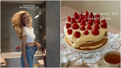 Cristina Gheiceanu shared her healthy desserts recipe on Instagram. (Instagram/ Cristina Gheiceanu) Cristina Gheiceanu shared her healthy desserts recipe on Instagram. (Instagram/ Cristina Gheiceanu)