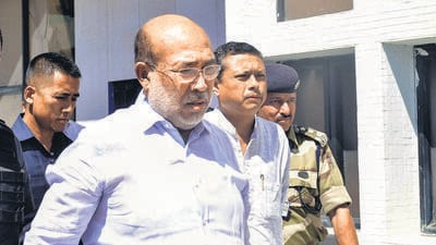 N Biren Singh (PTI) N Biren Singh (PTI)