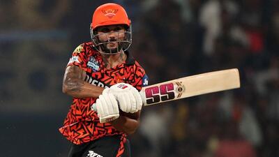 Nitish Kumar Reddy. (REUTERS) Nitish Kumar Reddy. (REUTERS)