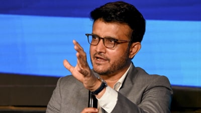 Former India captain Sourav Ganguly speaks during an event (PTI) Former India captain Sourav Ganguly speaks during an event (PTI)