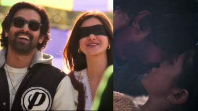 Vikrant Massey and Shanaya Kapoor in Aankhon Ki Gustaakhiyan Vikrant Massey and Shanaya Kapoor in Aankhon Ki Gustaakhiyan