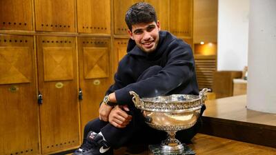 Spain's Carlos Alcaraz. (AFP) Spain's Carlos Alcaraz. (AFP)