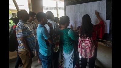 Students allotted seats in the first round can confirm their admission between June 27 and July 3. (REPRESENTATIVE PIC) Students allotted seats in the first round can confirm their admission between June 27 and July 3. (REPRESENTATIVE PIC)