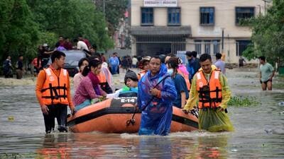 The recent flash flood that affected 1,65,943 people and damaged at least 35,429 houses across 708 localities in the state (Reuters/ Representational image) The recent flash flood that affected 1,65,943 people and damaged at least 35,429 houses across 708 localities in the state (Reuters/ Representational image)