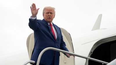Trump defended his approach by saying that his tariffs were causing more countries to invest in the US to avoid imports getting taxed. (AP) Trump defended his approach by saying that his tariffs were causing more countries to invest in the US to avoid imports getting taxed. (AP)