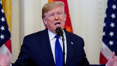 Donald Trump has also previously stated that he would liberate America from such "animals" referring to protestors in Los Angeles (REUTERS)