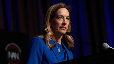 Mikie Sherrill secures the Democratic nomination for New Jersey governor, overcoming five major candidates. REUTERS/Jeenah Moon/File Photo (REUTERS)