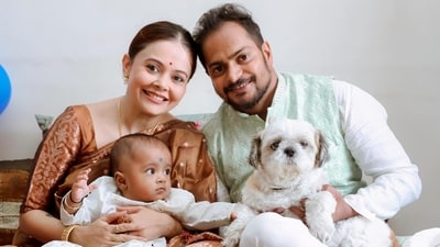 Devoleena Bhattacharjee and her husband, fitness trainer Shanawaz Shaikh, welcomed their baby boy on December 18 last year. Devoleena Bhattacharjee and her husband, fitness trainer Shanawaz Shaikh, welcomed their baby boy on December 18 last year.