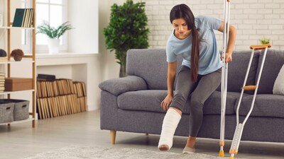 Bones become weak, increasing the likelihood of fractures. (Shutterstock) Bones become weak, increasing the likelihood of fractures. (Shutterstock)