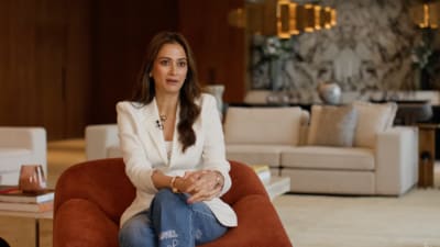 Gayatri Oberoi has featured in a video tour of her home. Gayatri Oberoi has featured in a video tour of her home.