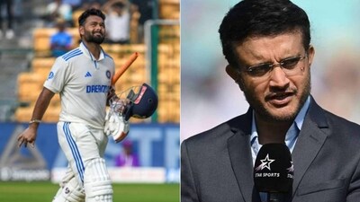 Sourav Ganguly, right, expects a lot from Rishabh Pant in England (PTI/AFP) Sourav Ganguly, right, expects a lot from Rishabh Pant in England (PTI/AFP)