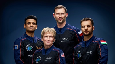 Indian Airforce pilot Group Captain and ISRO astronaut Shubhanshu Shukla has been named pilot for Axiom Mission 4. (Axiom Space - X) Indian Airforce pilot Group Captain and ISRO astronaut Shubhanshu Shukla has been named pilot for Axiom Mission 4. (Axiom Space - X)