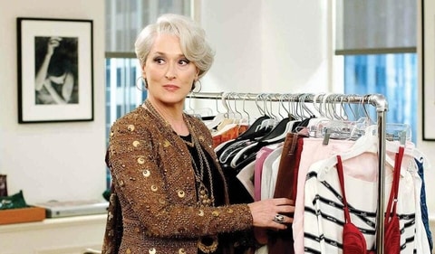 In The Devil Wears Prada (2006), Meryl Streep played Miranda Priestly, who was an exacting boss. In The Devil Wears Prada (2006), Meryl Streep played Miranda Priestly, who was an exacting boss.