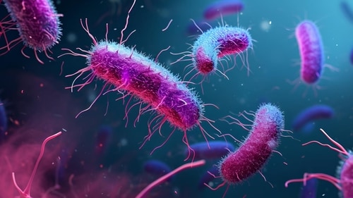 Salmonella can be transmitted from person to person. (Adobe Stock) Salmonella can be transmitted from person to person. (Adobe Stock)