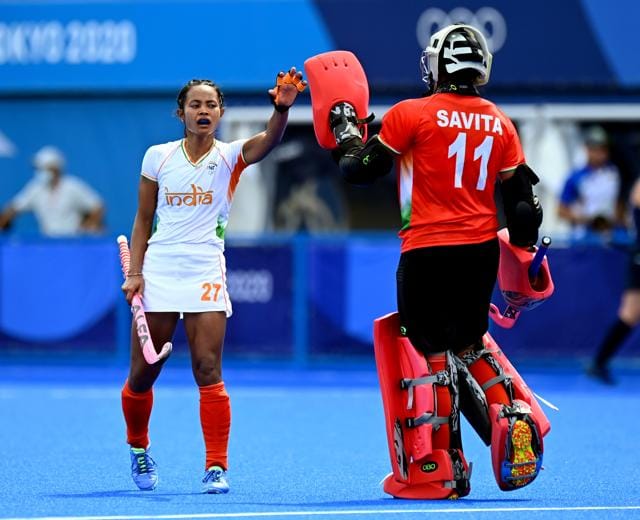 Sushila Chanu and Savita Punia. (Hockey India) Sushila Chanu and Savita Punia. (Hockey India)
