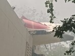 The crashed Air India flight. The crashed Air India flight.