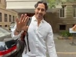 Dino Morea smiled and looked relaxed as he arrived at the ED office in Mumbai. Dino Morea smiled and looked relaxed as he arrived at the ED office in Mumbai.