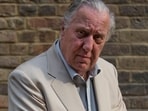 British writer Frederick Forsyth poses for a portrait before an interview with AFP in London on September 13, 2016. 'The Day of The Jackal' author Frederick Forsyth has died at the age of 86. (File)
