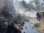 Firefighters work at the site of an airplane that crashed in India's northwestern city of Ahmedabad in Gujarat state, Thursday, June12, 2025. (AP Photo/Ajit Solanki) Firefighters work at the site of an airplane that crashed in India's northwestern city of Ahmedabad in Gujarat state, Thursday, June12, 2025. (AP Photo/Ajit Solanki)