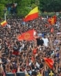 Terming the entire celebration “illegal,” the government argued that RCB neither sought the requisite permissions nor implemented necessary safety measures to manage an event that ultimately drew lakhs of people. (AFP) Terming the entire celebration “illegal,” the government argued that RCB neither sought the requisite permissions nor implemented necessary safety measures to manage an event that ultimately drew lakhs of people. (AFP)