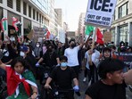 LA protest has spread to cities including New York, Chicago and Milwaukee, with protesters clashing with police and local officials