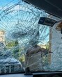 Vandalised cars after violence between two groups at Maheshtala in South 24 Parganas of West Bengal on Wednesday. (HT Photo/Samir Jana)