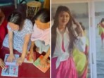 The family members were seen crying in a video after hearing about the crash. The family members were seen crying in a video after hearing about the crash.