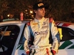 Italian rally driver Matteo Doretto