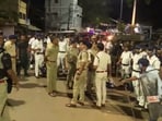 Security personnel kept a vigil after a violent clash between two groups spiralled into widespread unrest in West Bengal. Security personnel kept a vigil after a violent clash between two groups spiralled into widespread unrest in West Bengal.