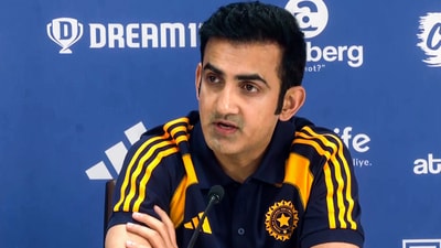 Indian Cricket Team head coach Gautam Gambhir addresses a press conference (Video Grab)