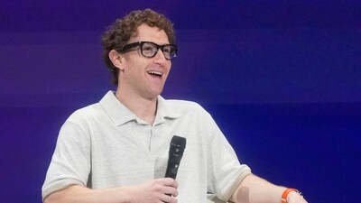Meta Founder and CEO Mark Zuckerberg speaks at LlamaCon 2025, an AI developer conference, in Menlo Park, Calif (AP) Meta Founder and CEO Mark Zuckerberg speaks at LlamaCon 2025, an AI developer conference, in Menlo Park, Calif (AP)