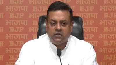 BJP MP Sambit Patra. BJP MP Sambit Patra.