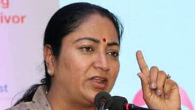 Delhi chief minister Rekha Gupta. (HT Photo) Delhi chief minister Rekha Gupta. (HT Photo)