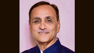 Former Gujarat chief minister and BJP Punjab in-charge Vijay Rupani, who died in the Air India plane crash in Ahmedabad on Thursday, had deferred his visit to London twice because of the upcoming Ludhiana West assembly bypolls. (PTI File) Former Gujarat chief minister and BJP Punjab in-charge Vijay Rupani, who died in the Air India plane crash in Ahmedabad on Thursday, had deferred his visit to London twice because of the upcoming Ludhiana West assembly bypolls. (PTI File)