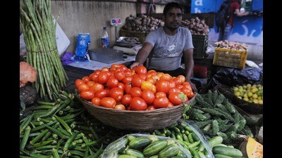 Just under two weeks, tomato prices in Chandigarh’s apni mandis have more than doubled—from ₹20 per kg on June 1 to now ₹50 per kg. (HT File Photo) Just under two weeks, tomato prices in Chandigarh’s apni mandis have more than doubled—from ₹20 per kg on June 1 to now ₹50 per kg. (HT File Photo)