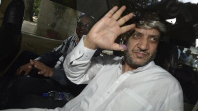 Kashmiri separatist Shabir Ahmad Shah. (HT PHOTO) Kashmiri separatist Shabir Ahmad Shah. (HT PHOTO)