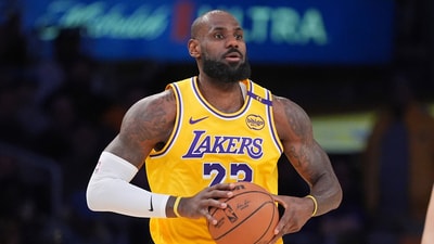 Los Angeles Lakers forward LeBron James. (AP) Los Angeles Lakers forward LeBron James. (AP)