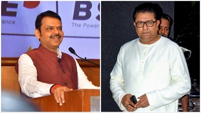 Maharashtra CM and BJP leader Fadnavis and Raj Thackeray met at a five-star hotel in Bandra area here in the morning, sources confirmed but declined to elaborate. Maharashtra CM and BJP leader Fadnavis and Raj Thackeray met at a five-star hotel in Bandra area here in the morning, sources confirmed but declined to elaborate.