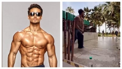 Tiger Shroff was being trolled for playing cricket in just briefs recently. Tiger Shroff was being trolled for playing cricket in just briefs recently.
