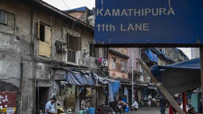 Mumbai, India - January 06, 2023: A view of the Kamathipura 11th Lane. Kamathipura redevelopment project will cover an area of 27.59-acre in the island city of Mumbai. It has 943 cessed buildings and 349 non-cessed buildings along with other structures, in Mumbai, India, on Friday, January 06, 2023. (Photo by Satish Bate/ Hindustan Times) (Satish Bate/HT PHOTO) Mumbai, India - January 06, 2023: A view of the Kamathipura 11th Lane. Kamathipura redevelopment project will cover an area of 27.59-acre in the island city of Mumbai. It has 943 cessed buildings and 349 non-cessed buildings along with other structures, in Mumbai, India, on Friday, January 06, 2023. (Photo by Satish Bate/ Hindustan Times) (Satish Bate/HT PHOTO)