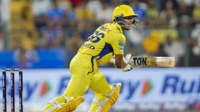 Rachin Ravindra, who turned up for CSK in IPL 2025, is among the NZ cricketers who have been awarded a casual contract. (PTI)