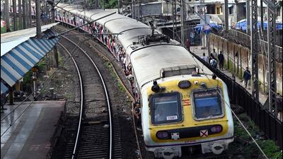 Thane, India. June 10, 2025: Railway Protection Force and Government Railway Police patrolling on the platform at Mumbra Railway Station after four commuters lost their lives and nine others were injured on June 9, 2025, in Thane, India. The incident occurred when the commuters fell from a train heading to Chhatrapati Shivaji Maharaj Terminus. Thane India. June 10, 2025. (Photo by Raju Shinde/HT Photo) (Hindustan Times) Thane, India. June 10, 2025: Railway Protection Force and Government Railway Police patrolling on the platform at Mumbra Railway Station after four commuters lost their lives and nine others were injured on June 9, 2025, in Thane, India. The incident occurred when the commuters fell from a train heading to Chhatrapati Shivaji Maharaj Terminus. Thane India. June 10, 2025. (Photo by Raju Shinde/HT Photo) (Hindustan Times)