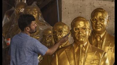 The contradiction between Dalits being wooed in the electoral battlefield and rejected in the social space is not new. (Hindustan Times) The contradiction between Dalits being wooed in the electoral battlefield and rejected in the social space is not new. (Hindustan Times)