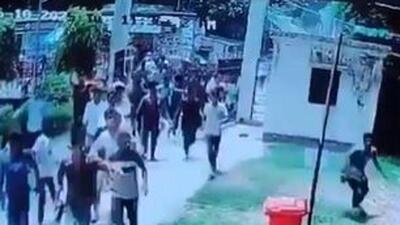The external affairs ministry denounced the vandalisation of Rabindra Kachharibari in Sirajganj district of Bangladesh on June 8 The external affairs ministry denounced the vandalisation of Rabindra Kachharibari in Sirajganj district of Bangladesh on June 8