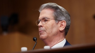 US Treasury Secretary Scott Bessent testifies during a Senate Committee on Finance hearing on "The President's FY2026 Budget for the Department of Treasury and Tax Reform" on Capitol Hill in Washington, DC, on June 12, 2025. (Photo by Alex WROBLEWSKI / AFP) (AFP) US Treasury Secretary Scott Bessent testifies during a Senate Committee on Finance hearing on "The President's FY2026 Budget for the Department of Treasury and Tax Reform" on Capitol Hill in Washington, DC, on June 12, 2025. (Photo by Alex WROBLEWSKI / AFP) (AFP)
