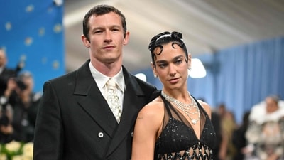 File photo of Callum Turner (L) and Dua Lipa (R) (AFP) File photo of Callum Turner (L) and Dua Lipa (R) (AFP)