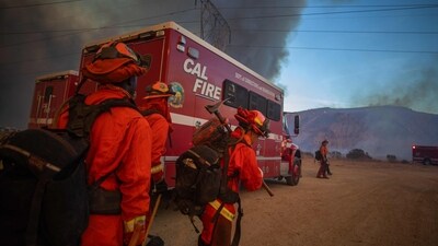 Claro Fire broke out near Lake San Marcos, California. (Representational Image/ AFP) Claro Fire broke out near Lake San Marcos, California. (Representational Image/ AFP)