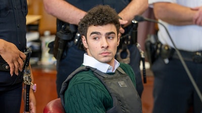 Luigi Mangione , accused of fatally shooting the UnitedHealthcare CEO Brian Thompson in New York City and leading authorities on a five-day search is scheduled. Steven Hirsch/New York Post via AP, Pool, File) (AP) Luigi Mangione , accused of fatally shooting the UnitedHealthcare CEO Brian Thompson in New York City and leading authorities on a five-day search is scheduled. Steven Hirsch/New York Post via AP, Pool, File) (AP)