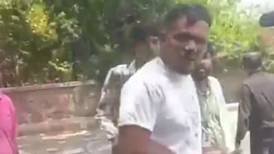 The survivor in Ahmedabad plane crash has been identified as Ramesh Vishwaskumar Bucharvada. (X/@RT_com) The survivor in Ahmedabad plane crash has been identified as Ramesh Vishwaskumar Bucharvada. (X/@RT_com)