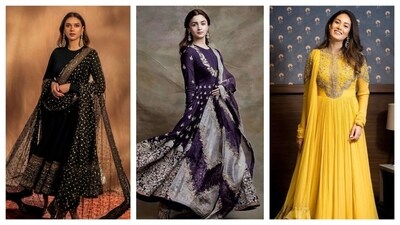 Anarkali is much more versatile than you think. (Pinterest) Anarkali is much more versatile than you think. (Pinterest)